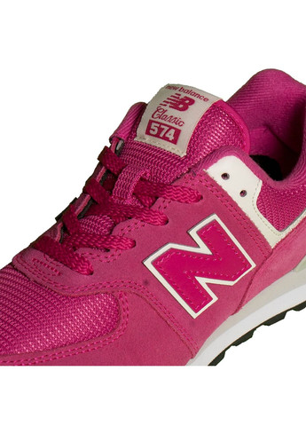Розовые демисезонные женские кроссовки gc 574 erl raspberry 35.5/3.5/22.7 см New Balance