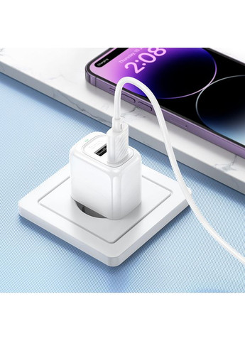 Сетевое зарядное устройство CS51A Surplus dual-port charger(EU) Hoco (400045414)