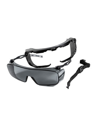 Очки защитные с уплотнителем Cappture-Plus (gray) Super Anti-Fog H2MAX, серые Pyramex (319704923)