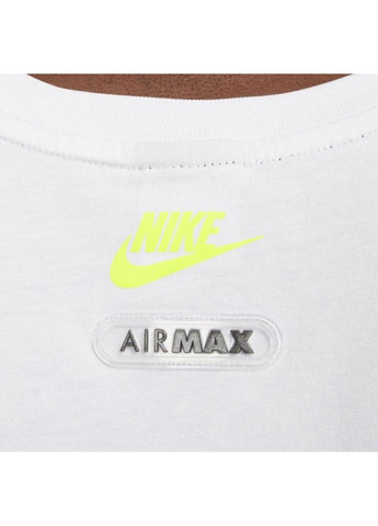 Біла футболка m nsw air max ss tee fb1439-100 Nike