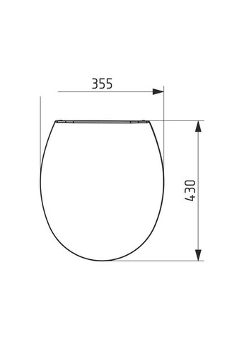 Сидіння для унітазу СПМ-8 Полімердеталь (359438447)