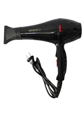 Професійний фен для сушіння та укладання волосся з регуляцією температури та холодним обдувом 4000 Вт MZ-5919 Pro Чорний + Mozer (306716731)