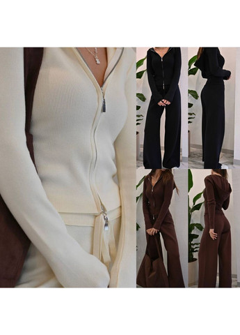 Женский костюм с худыми на молнии и широкими брюками. Україна (361071219)