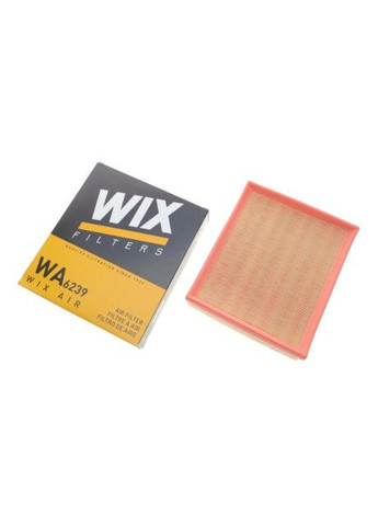 Фільтр повітряний OPEL OMEGA 1.8I, 2.0I 10/86-> WA6239-ua WIX Filters (366166992)