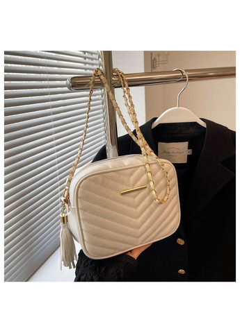 Белая сумка через плечо КиП (297994011)