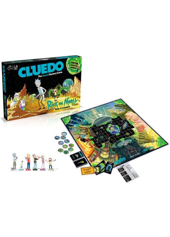 Настільна гра RICK AND MORTY Cluedo Рік і Морті (6986867) Winning Moves (323100837)