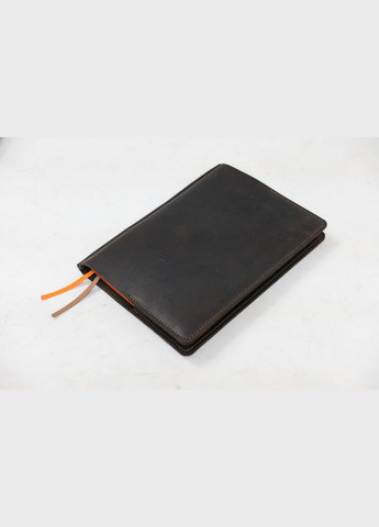 Шкіряна обкладинка для блокноту А5 Дизайн №9, натуральна Вінтажна шкіра, колір Шоколад Berty (299397091)