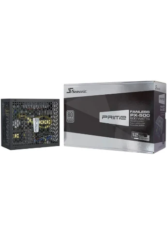 Блок питания PRIME-PX-500 Fanless 500W Black Seasonic (384469990)