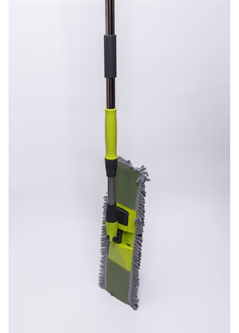 Швабра телескопічна з мікрофіброю для миття підлоги плитки ламінату лінолеуму збиральний інструмент ProDobro (364190557)