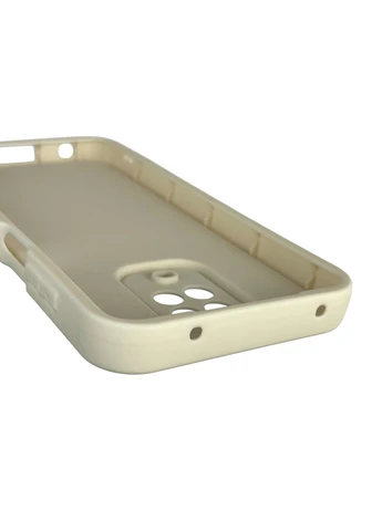 Чохол силіконовий Soft Touch з 3D принтом Майнкрафт для Redmi Note 9s молочний (Повний захист камери) Xiaomi (373424899)