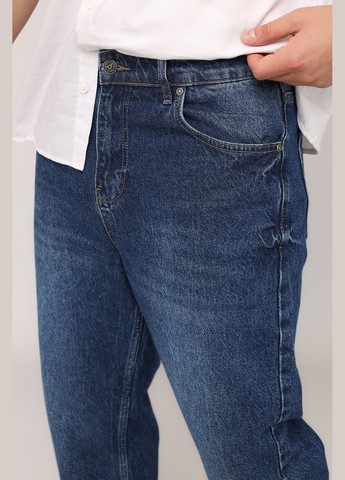 Синие демисезонные джинсы carrot мужские цвет синий цб-00280255 DOA JEANS