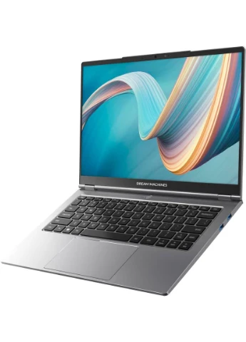 Ноутбук GX4MRXL-14 14QHD+ IPS, Intel U5-125H, 32GB, F1TB, UMA, DOS, сріблястий Dream Machines (315817149)