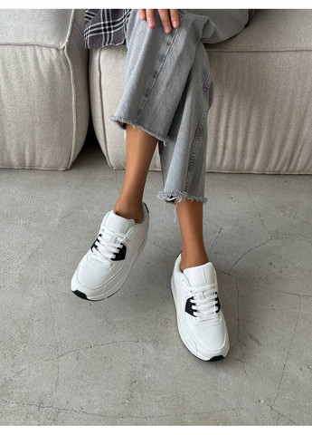 Комфортні жіночі кросівки No Brand білі демісезони (351358492)