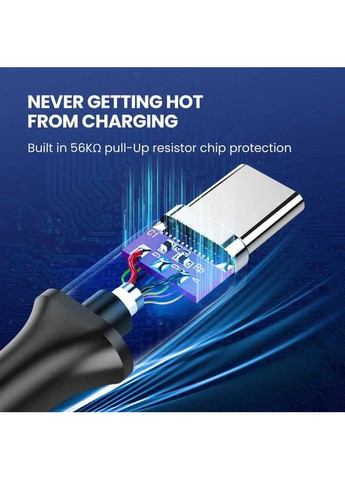 Кабель USB 3.0 A Male to Type C Male Cable Nickel Plating 2m ( ) (UGR-20884) (UGR-20884) Ugreen US184 (372676679)