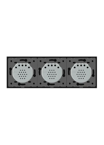 Сенсорный выключатель 5 сенсоров (1-2-2) стекло (VL-C701/C702/C702-12) Livolo (375457366)