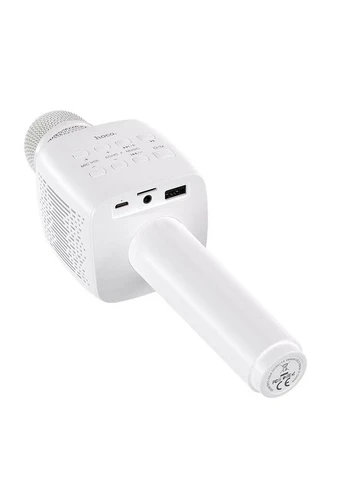 Портативная колонка-микрофон BK5 Cantando karaoke microphone, 5W, White Hoco (391226537)