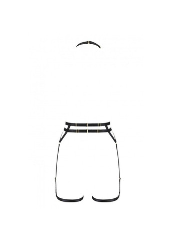 Портупея-стрепы с двойным ремешком Exclusive DENIRA black - CherryLove Passion (282966189)