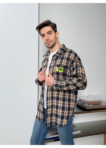 Сорочка чоловіча з тіар діагоналі — легка, стильна та приємна до тіла (заміри в описі) GD/GL Модний простір (370146973)