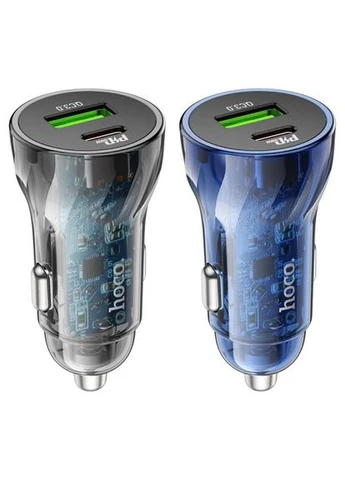 Автомобільний зарядний пристрій Z56 Friend PD35W+QC3.0 cigarette lighter car charger Hoco (388769081)