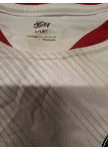 Біла літня футболка спорт H&M