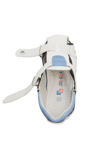 Белые повседневные сандалии Jong Golf на липучке