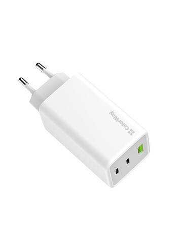 Сетевое зарядное устройство GaN Mini 100W PD Port PPS USB (USB-2C1A) White (CW-CHS061PD-WT) Colorway (370617335)