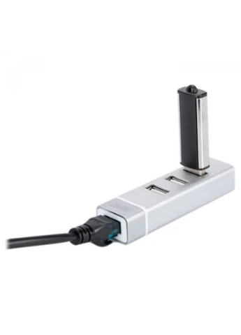 Перехідник USB Type-C, 3xUSB+Fast Ethernet (DA-70253) Digitus (322912758)