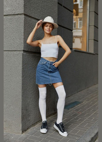 Білі панчохи з бавовни SOX (311512157)