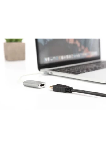 Адаптер USB-C - HDMI UHD 4K, M/F, 0.2м Digitus (398908651)