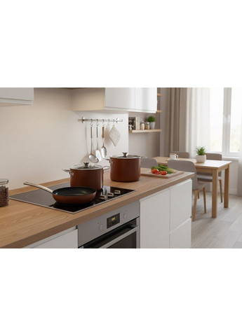 Сотейник V NATURE з кришкою 28 см 4 л (A-047863) Vitrinor (372992226)