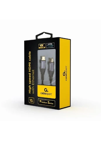 Кабель HDMI - HDMI V 2.0 (M/M), 10 м, Чёрный (CCBP-HDMI-10M) Cablexpert (394763520)