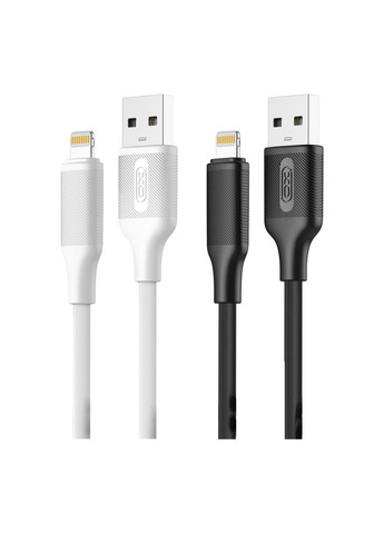 Кабель USB NB265 Lightning 2.4A Белый XO (370440257)