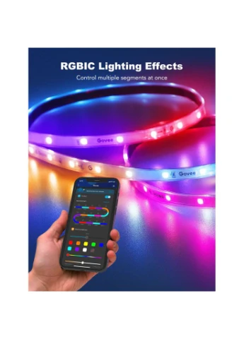 Светодиодная лента Phantasy Outdoor LED RGBIC Strip Lights 10м Белый (H61723D1) Govee (315786374)