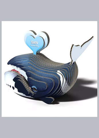 Сборная 3D модель Зоопарк Гренландский кит (XEG-084) Eugy (333252816)