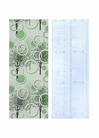 Пленка самоклеящаяся на бумажной основе черные и зеленые деревья 45см*10M SW-00002440 Sticker Wall (329893815)