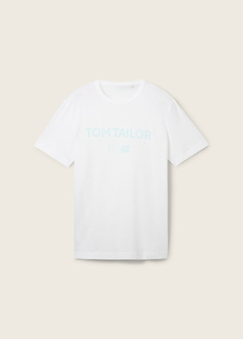 Белая футболка Tom Tailor