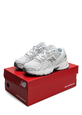 Кроссовки женские New Balance White Grey No Brand 740 белые демисезоны (346055190)