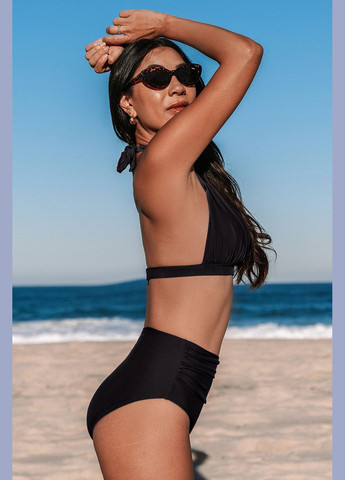 Чорний літній купальник CUPSHE