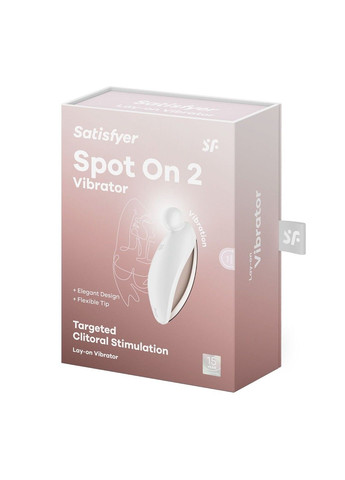 Кліторальний вібратор Spot On 2 White Satisfyer (316253916)