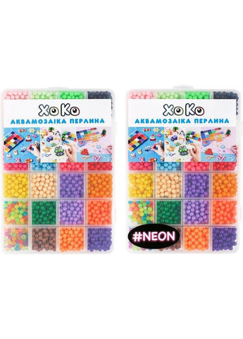 Аквамозаїка XoKo Перлина 3200 Neon XK-PRL-32GD No Brand (351296675)