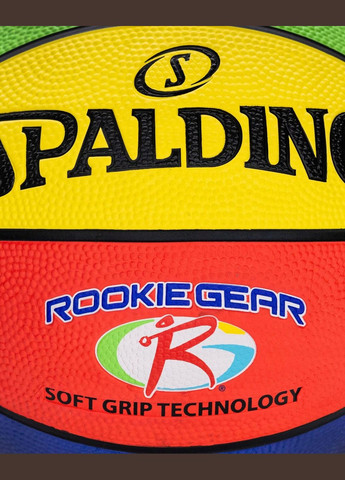 Універсальний Баскетбольний М'яч Rookie Gear Multi Color(84395Z) Spalding (315635115)