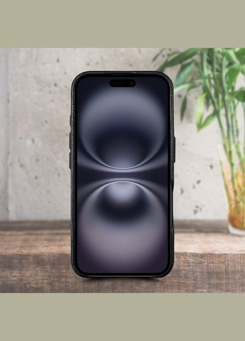 Кожаная накладка ExBacker Python Scales для Apple iPhone 16 Plus (78219) Stenk (336212029)