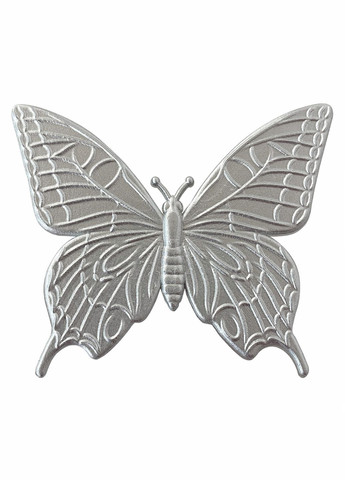 Магнит для штор бабочка Украина 7х6 см белый пара 2 шт MIS LT №12а (323147865)