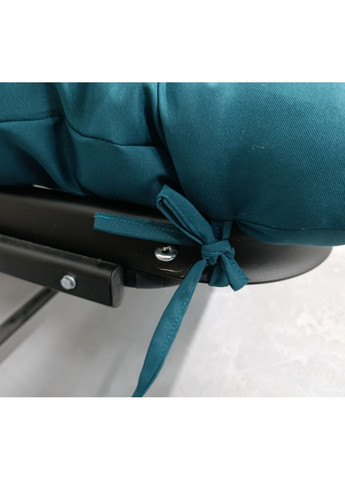 Матрац для гойдалки Soft 170x110x12 темно-бірюзовий eGarden (362218416)