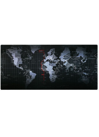 Коврик под мышку длинный 78 см Карта мира толстый No Brand (280877343)