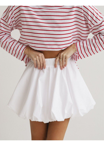 Белая кэжуал юбка 21 - 1567 Lilove