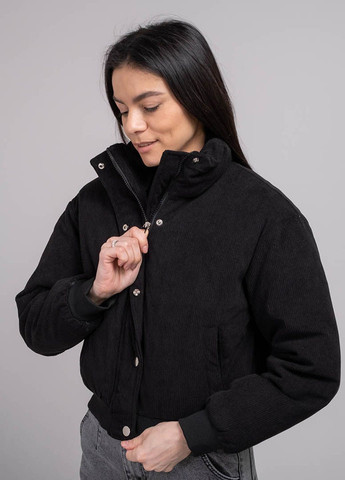 Чорна демісезонна куртка жіноча демісезонна 200212 Power