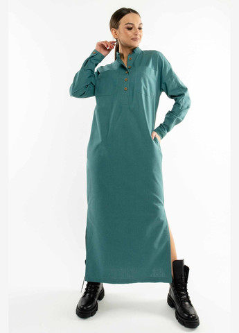 Бірюзова кежуал, святковий, ділова сукня ри мари оллі пл 1321 сукня-сорочка RiMari