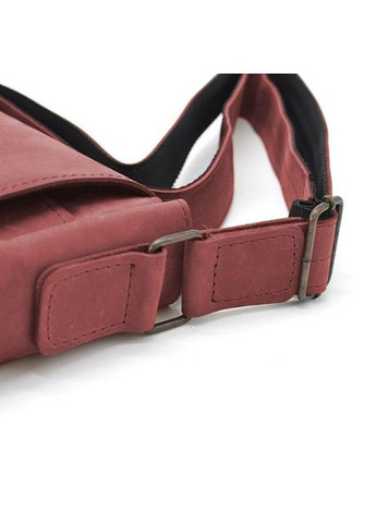 Сумка планшет через плечо мужская из натуральной кожи средняя для документов и для телефона Красный 35785 TARWA (337466415)