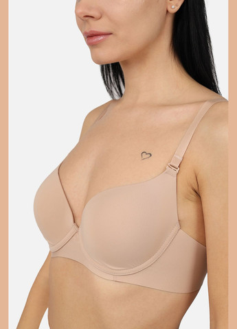 Бежевый бюстгальтер женский цвет бежевый цб-00267889 No Brand полиэстер